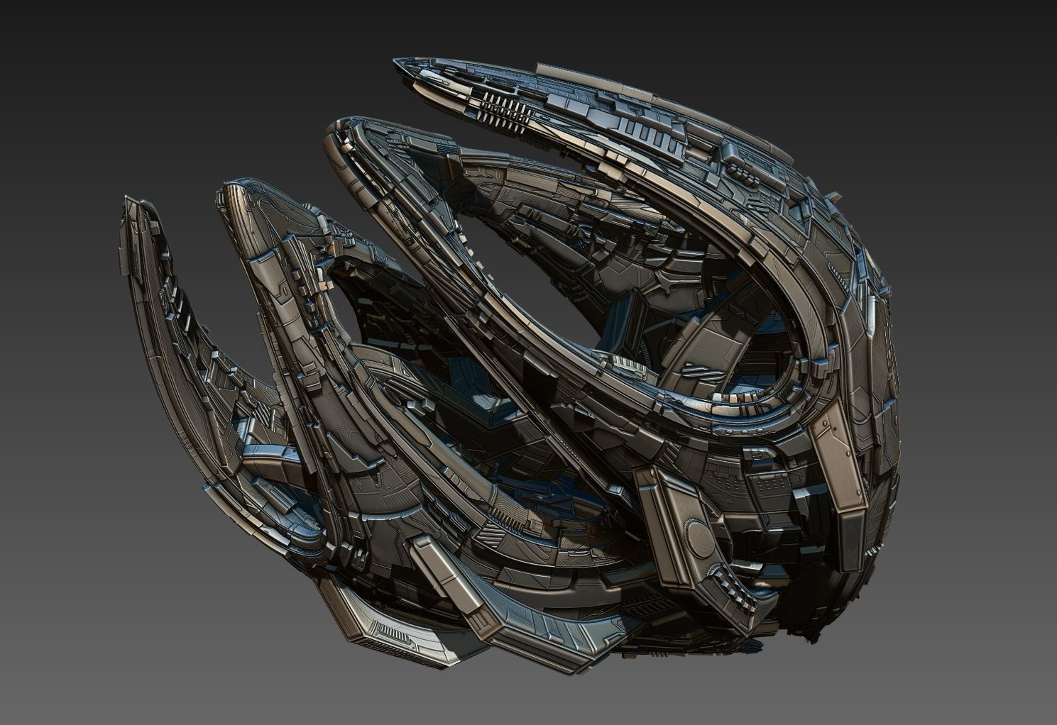 space equipment node 00027 3D model_6