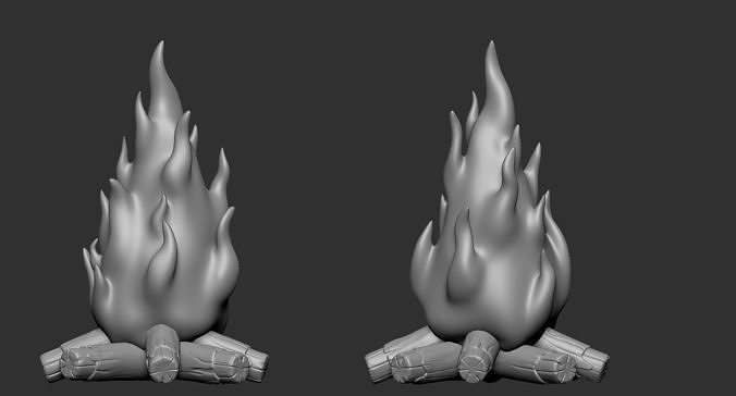 Fire 3d print Free 3D model