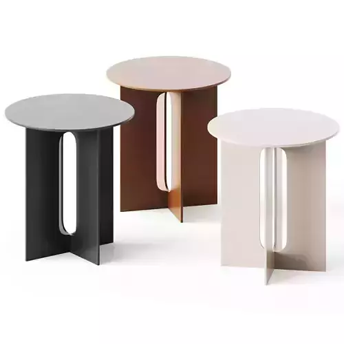 Androgyne side table by Menu