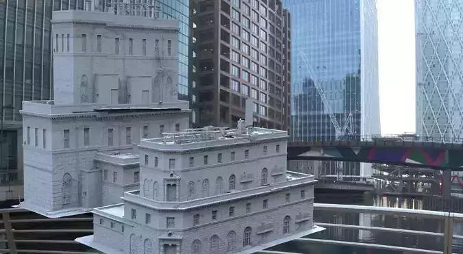 City High Street with Angel hotel