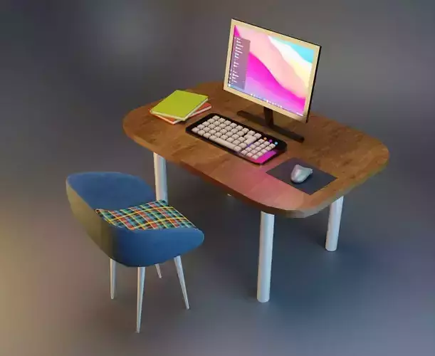 Desk and Chair