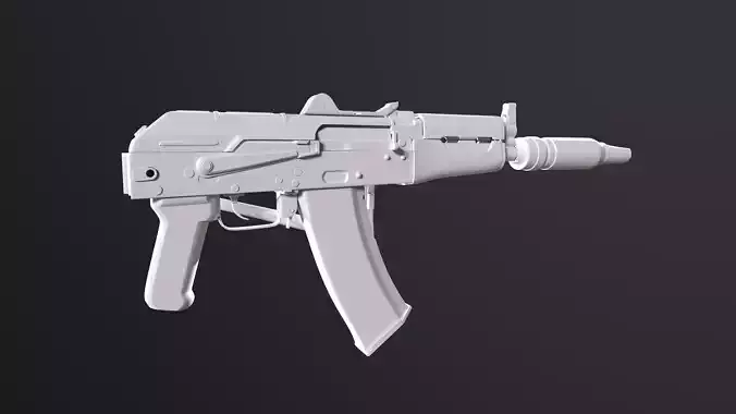 AK74U 3D model