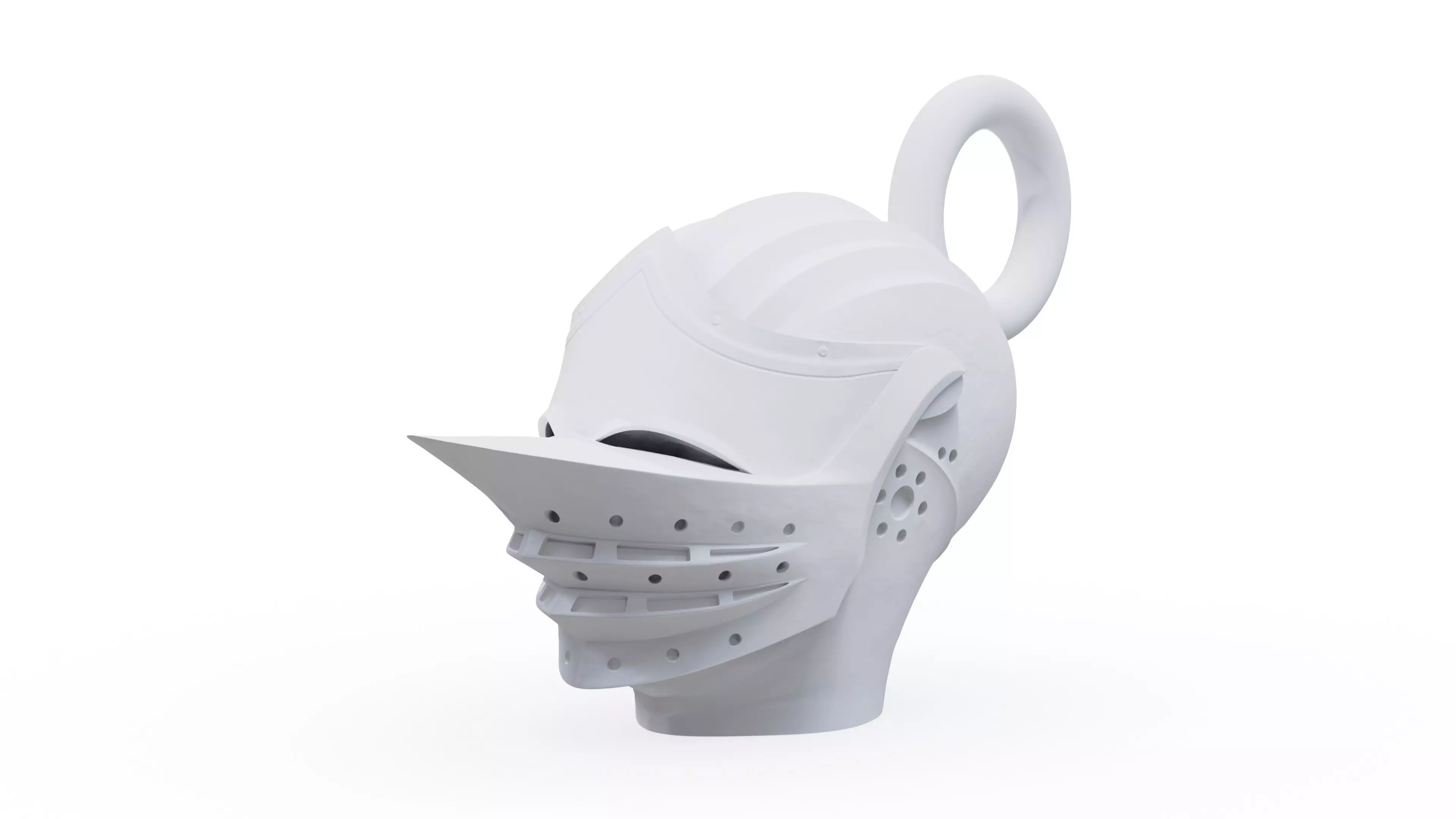 Slayer of Demons Helmet Keyring-Ornament version 3D print model_0