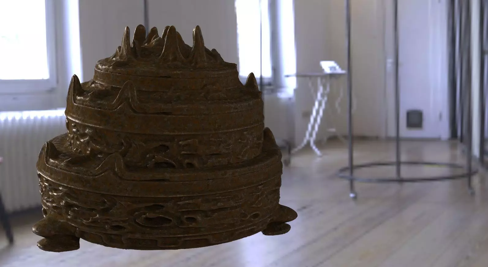 Ancient Ornament 3D model_0