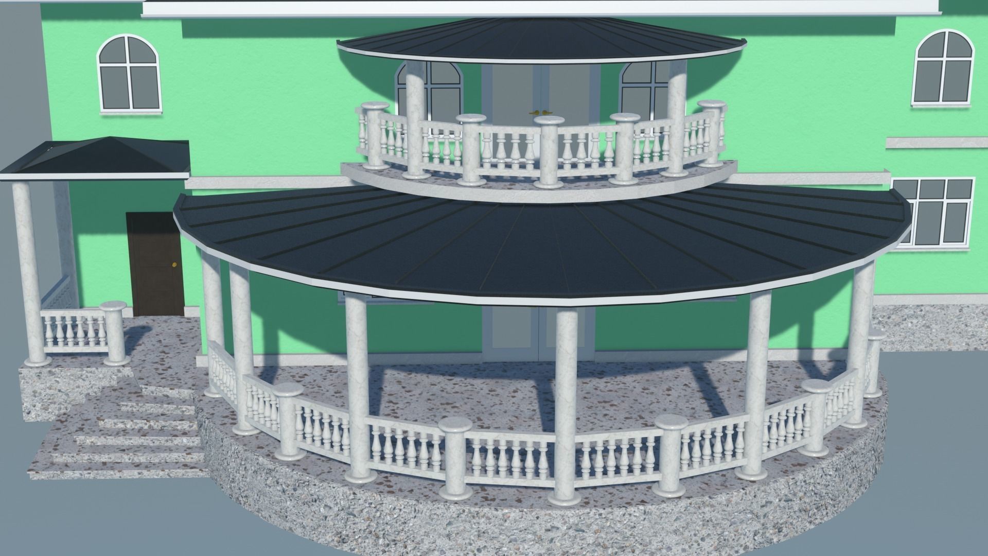 House victorian 3D model_28
