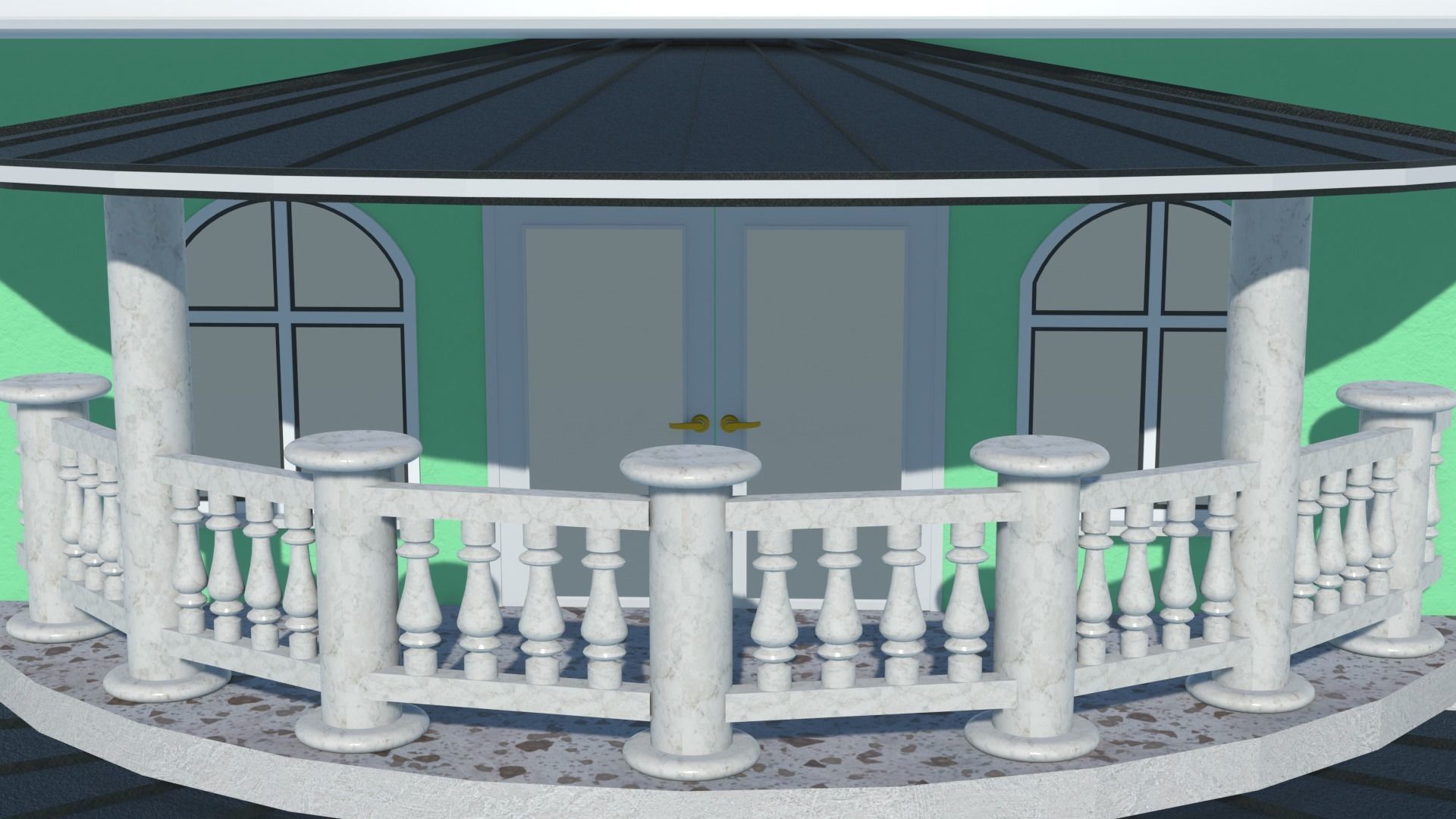 House victorian 3D model_30
