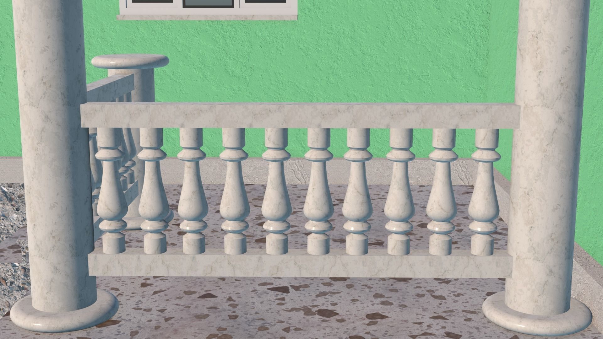 House victorian 3D model_14