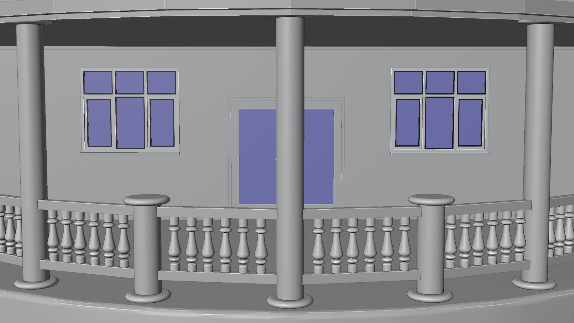 House victorian 3D model_25