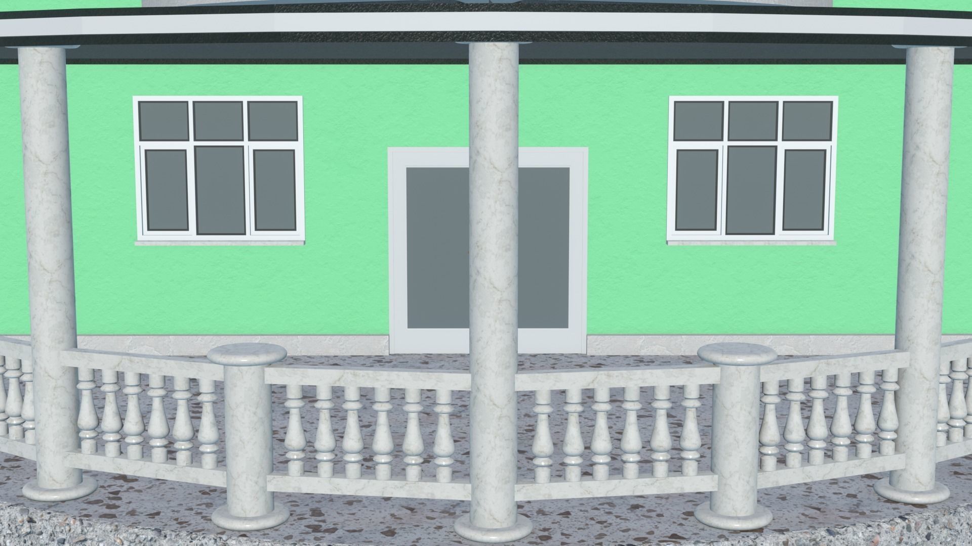 House victorian 3D model_26