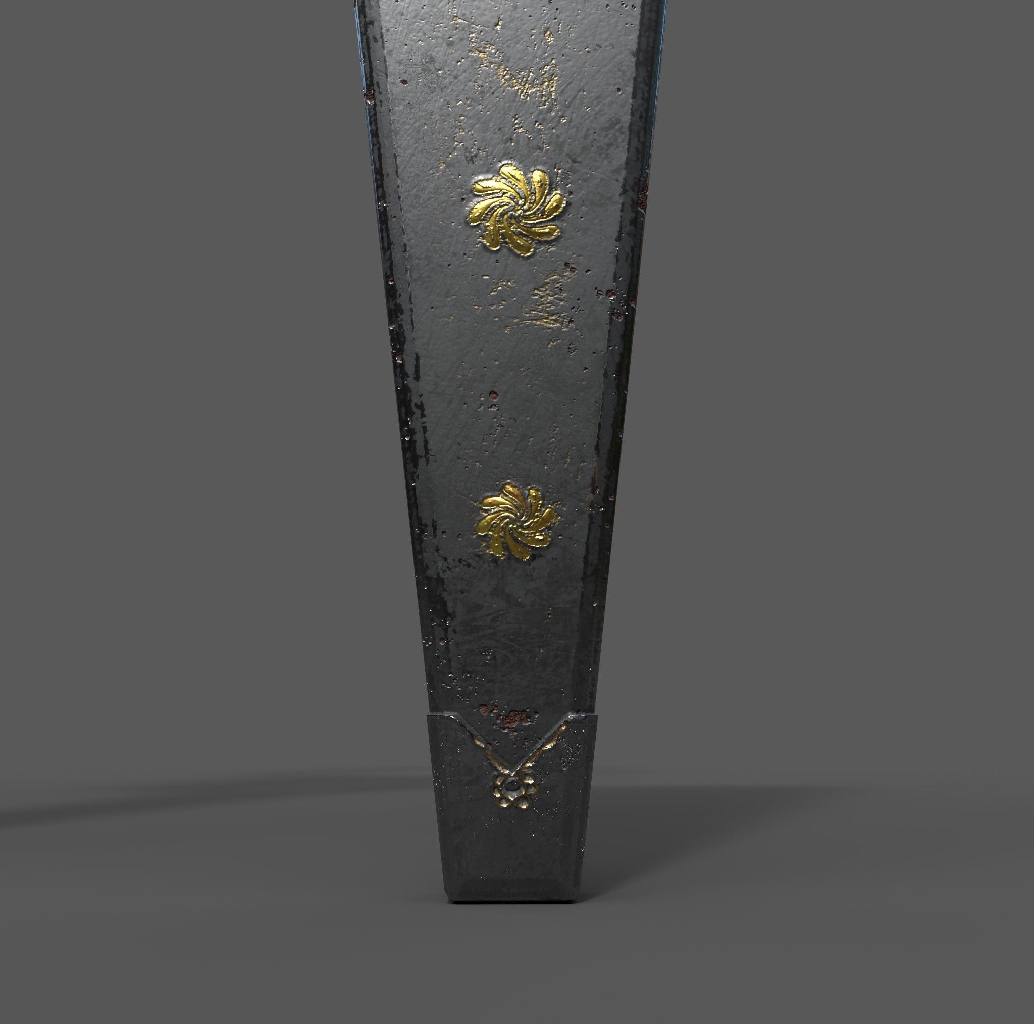 Medieval Fancy Scissors Free 3D model_18