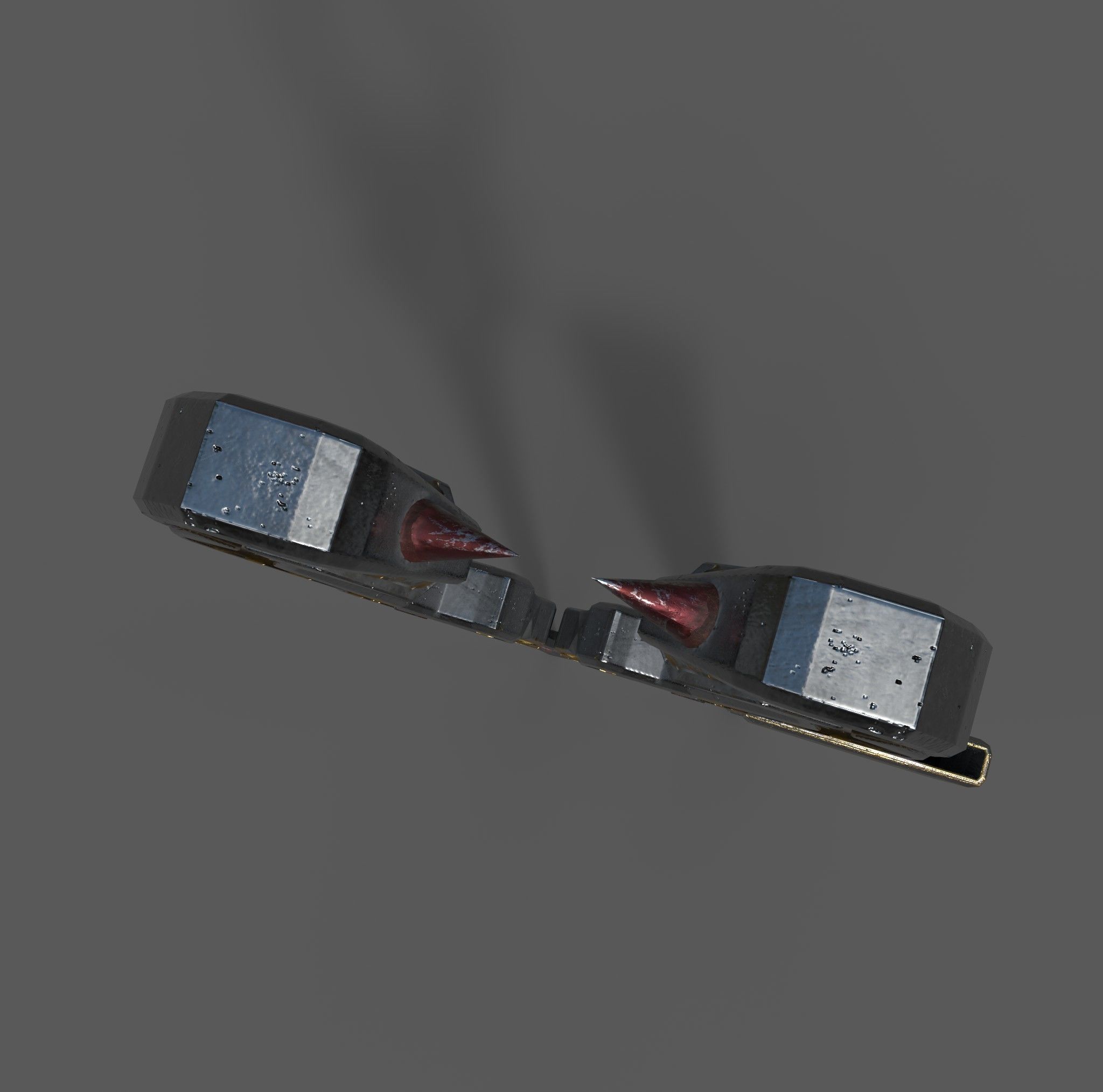 Medieval Fancy Scissors Free 3D model_11