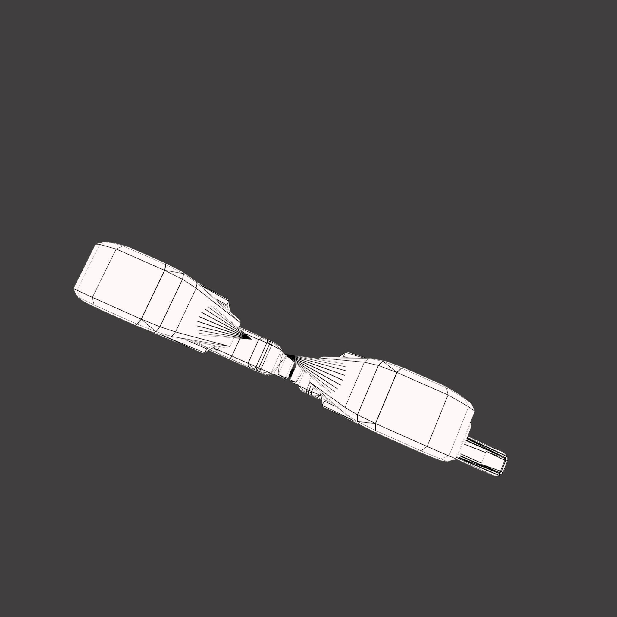 Medieval Fancy Scissors Free 3D model_26