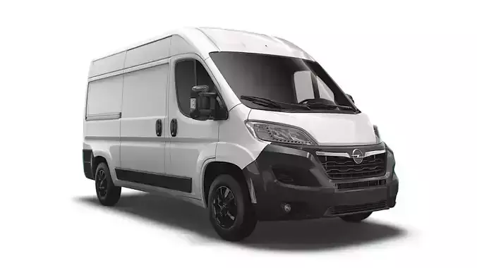 Opel Movano Van L2H2 2022 3D model