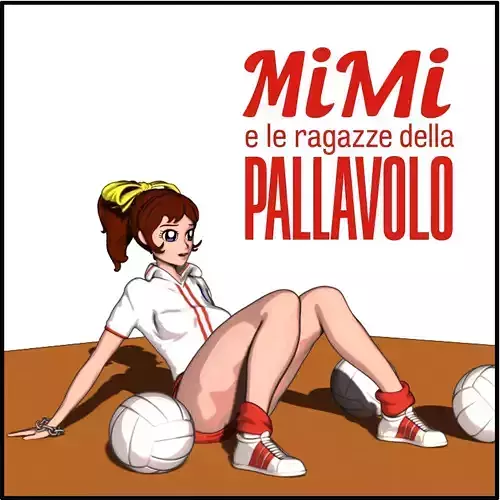 Mimi e la nazionale di pallavolo  No 1 Atakku Nanba Wan 3D print model
