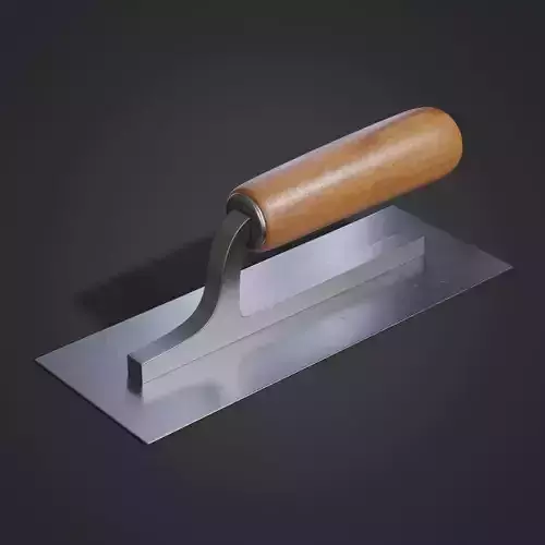 Mini Plastering Trowel 3D model
