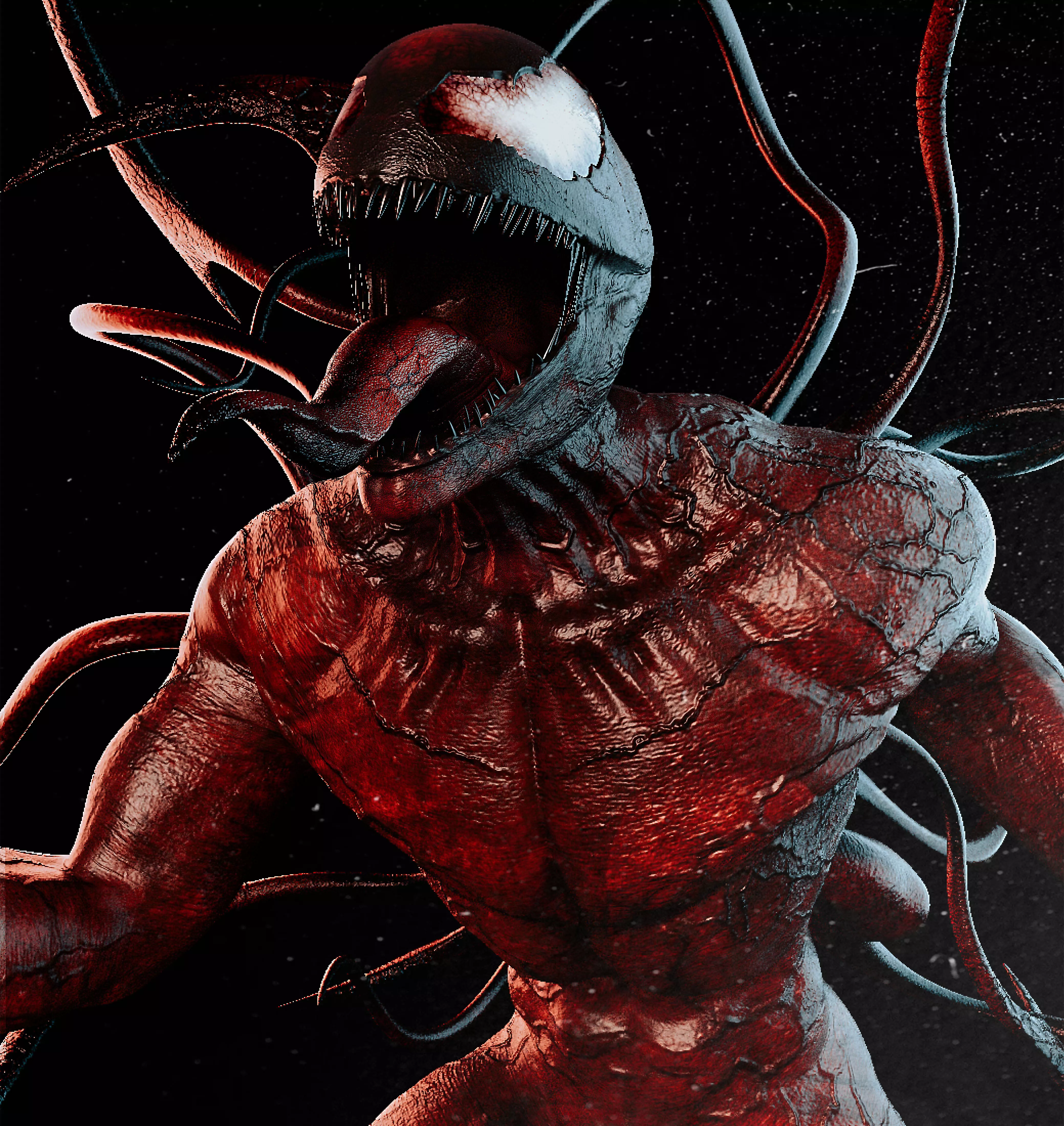 Carnage venom from marvel comics Free 3D model