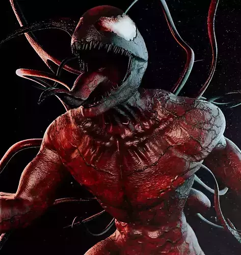 Carnage venom from marvel comics Free 3D model