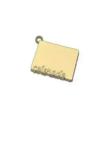 Colorado Charm 3D print model