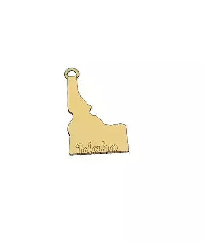 Idaho Charm 3D print model