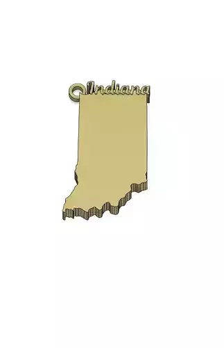 Indiana Charm 3D print model