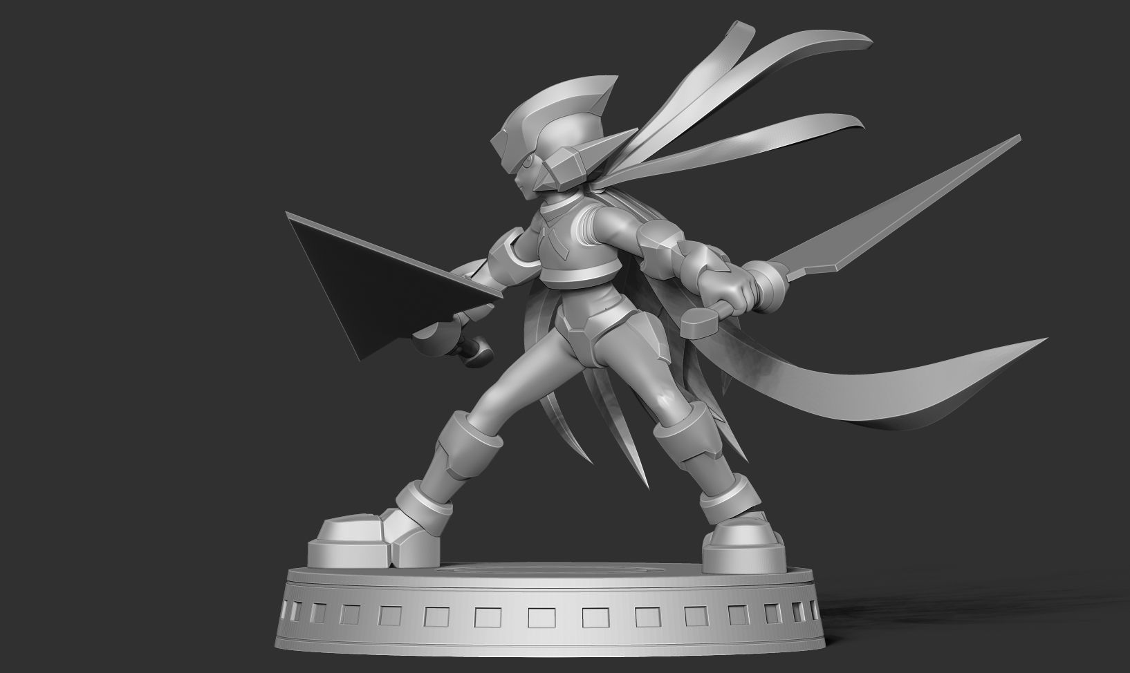 Mega Man Zero 3D print model_10