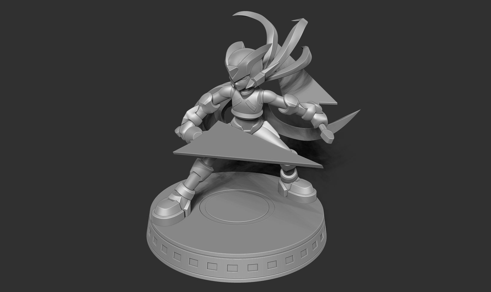 Mega Man Zero 3D print model_16