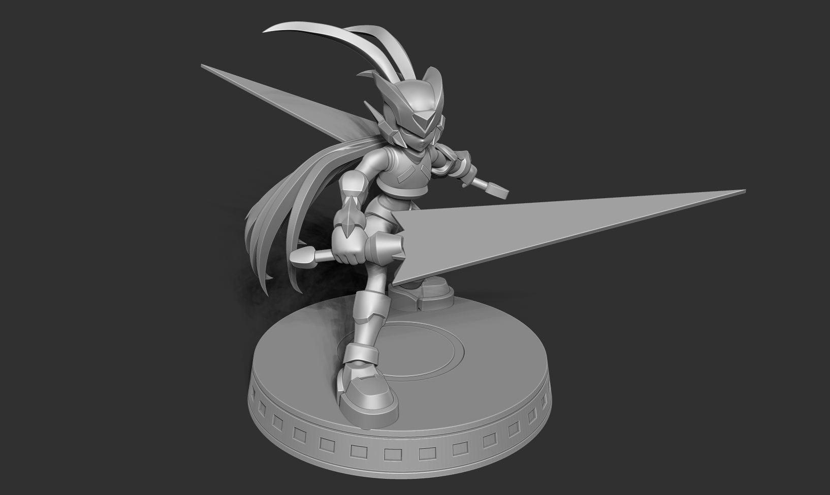 Mega Man Zero 3D print model_14