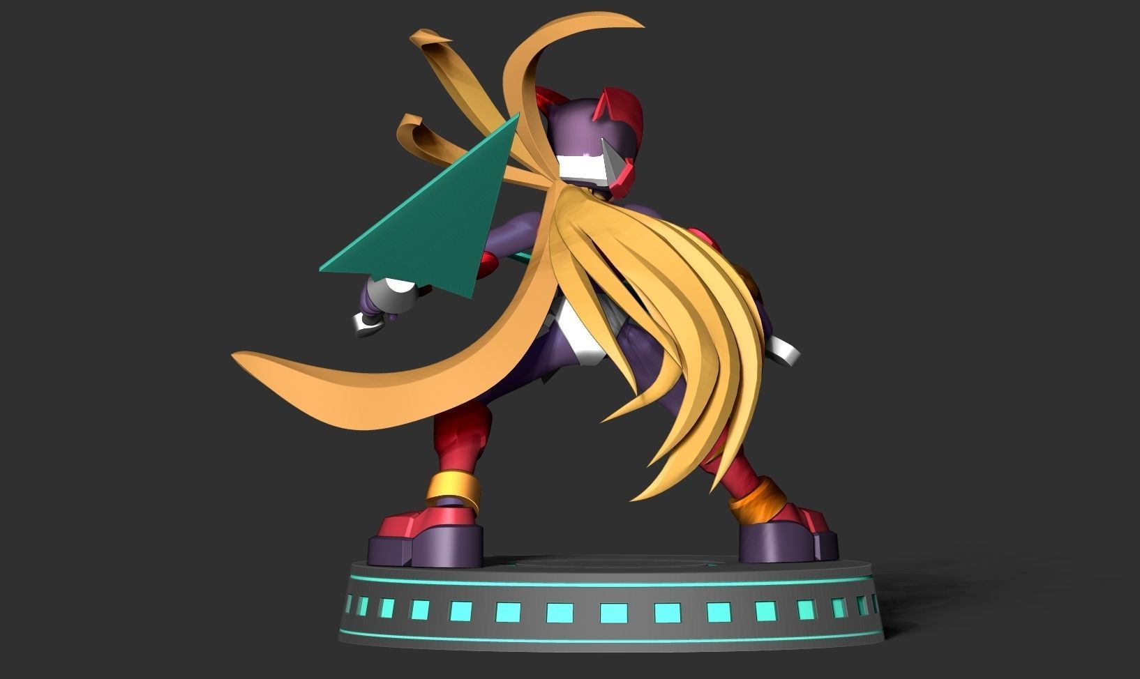 Mega Man Zero 3D print model_18
