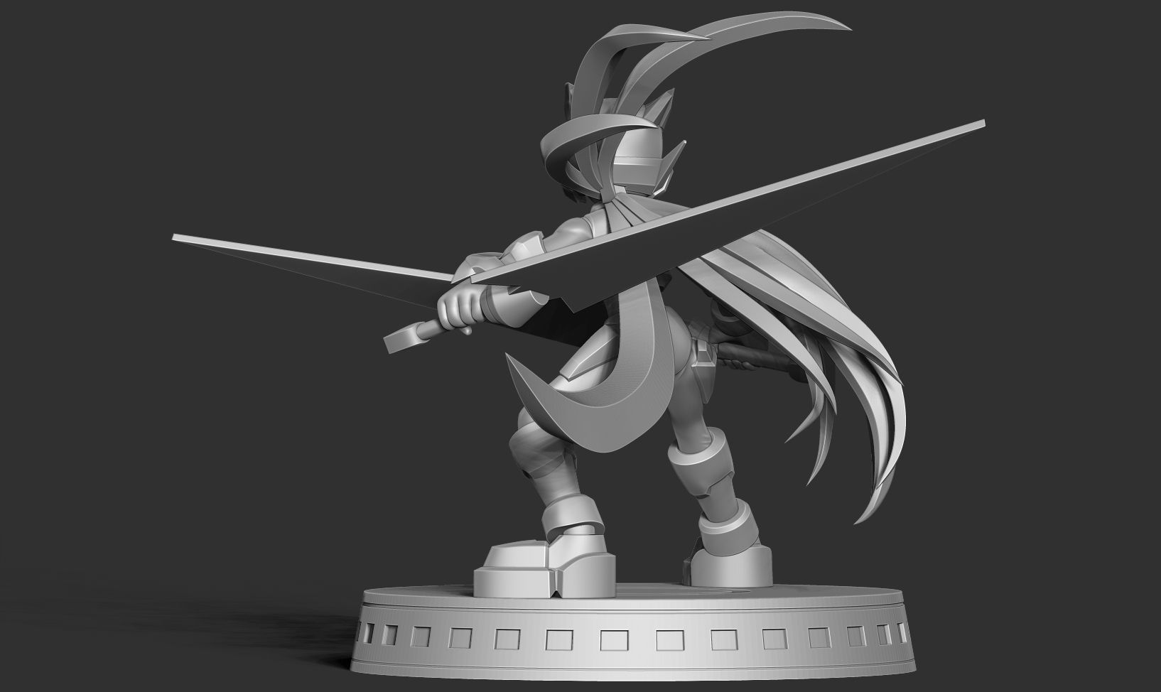 Mega Man Zero 3D print model_19
