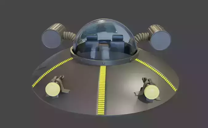 Ricks Flying Saucer Toy