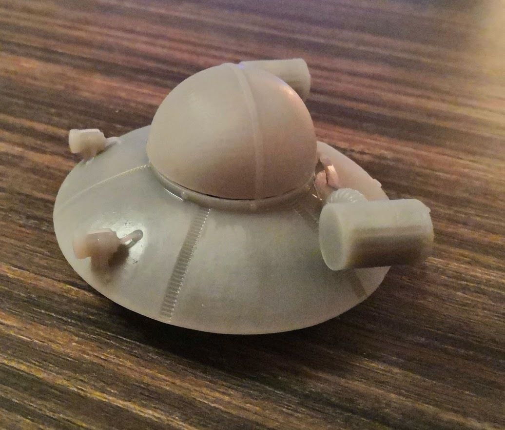 Ricks Flying Saucer Toy Free 3D print model_5