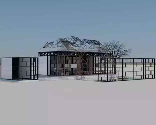 Golden Section House - Pavilion