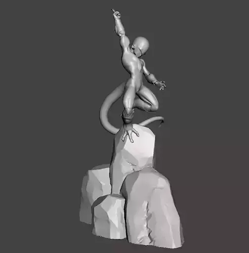 Frieza 3D Model dragon