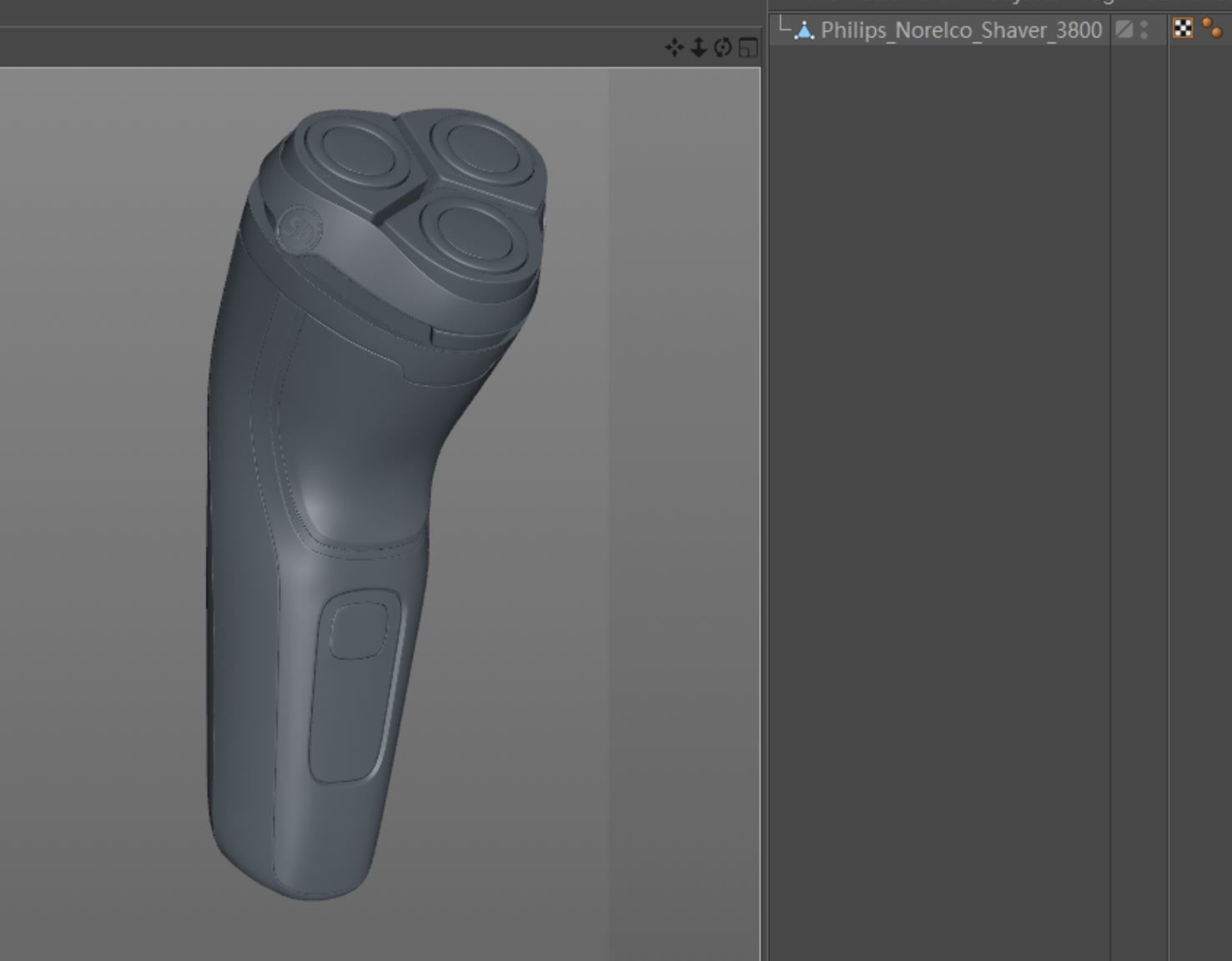 Philips Norelco Electric Shaver 3800 3D model_14