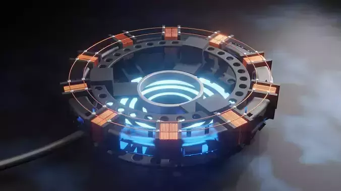 Arc Reactor 3D model