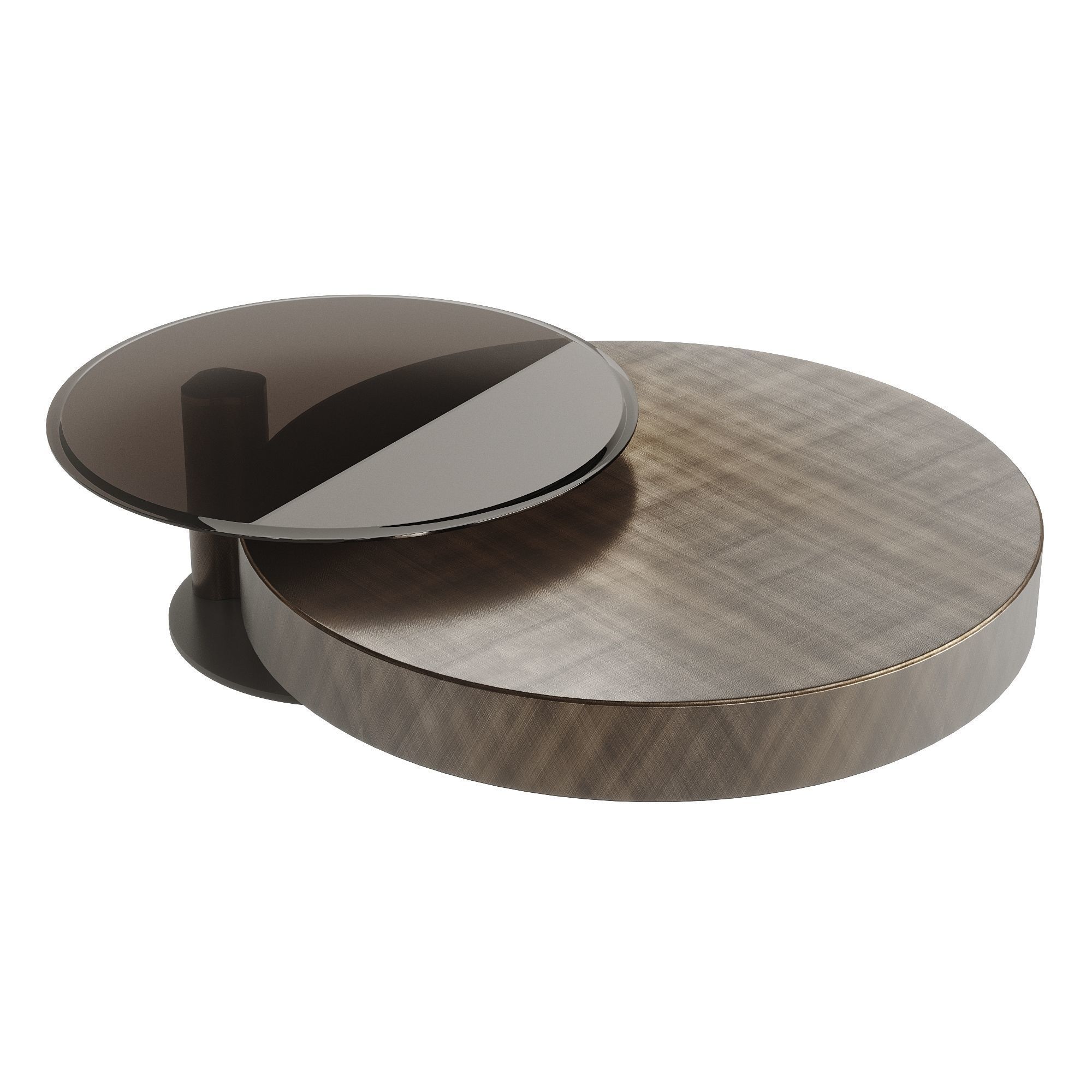 CATTELAN ARENA 2021 COFFEE TABLE Low-poly 3D model_4