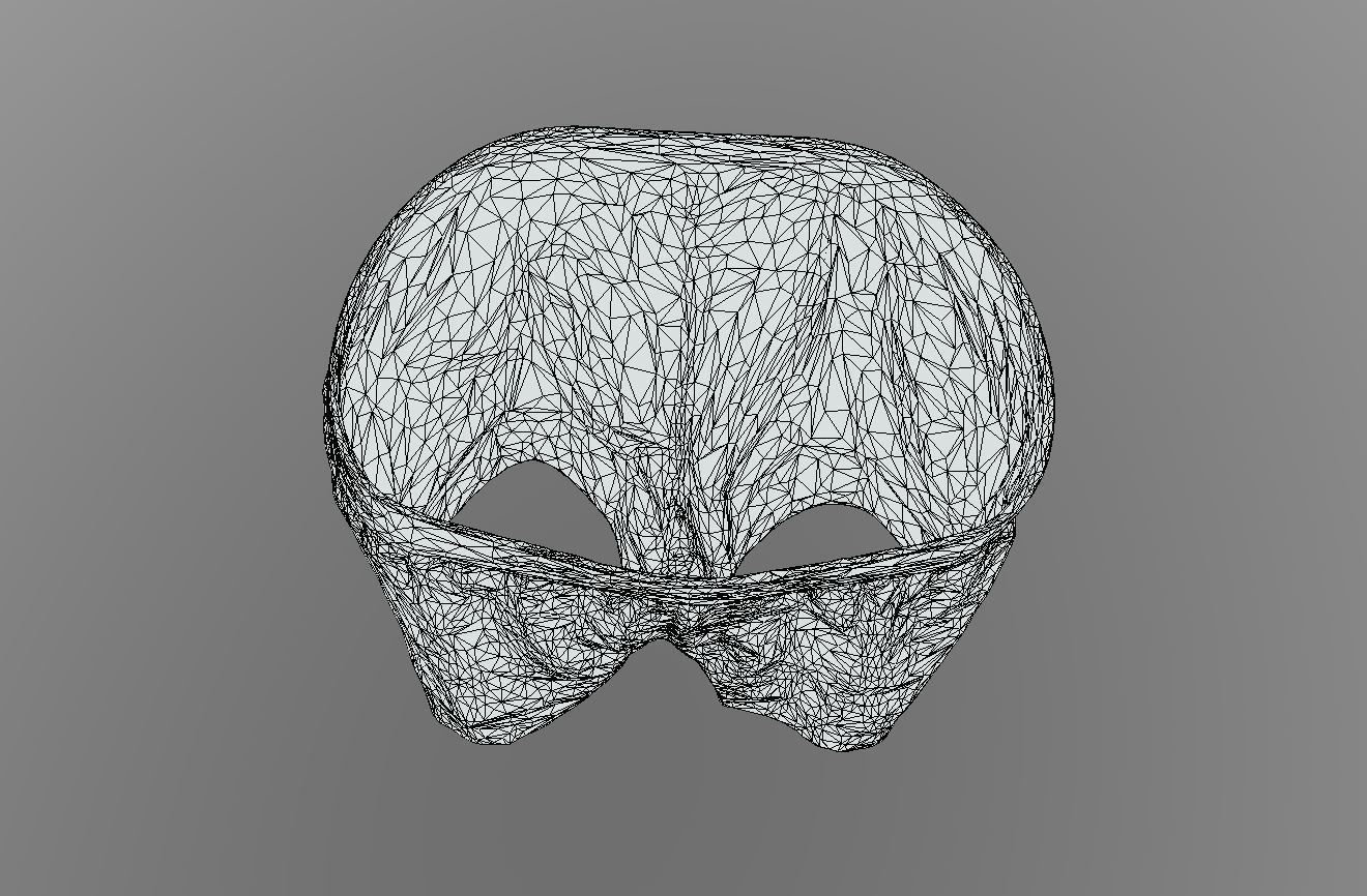 JACMEYER TRUNKS - Boxer Short Grey Low-poly 3D model_11