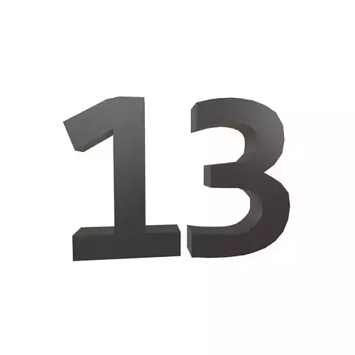 Date Number 13 v1 001