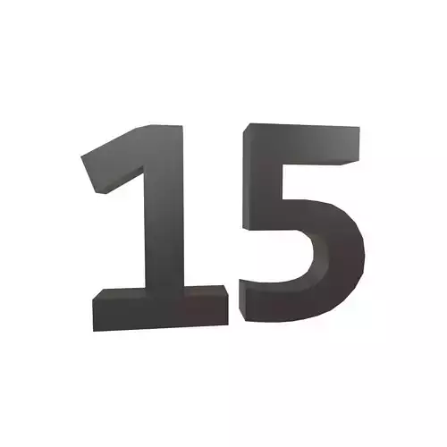 Date Number 15 v1 001