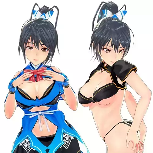 Miss Xiao 3D Model Collection