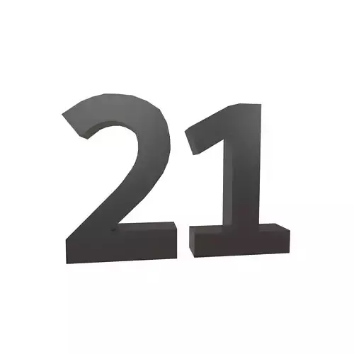 Date Number 21 v1 001