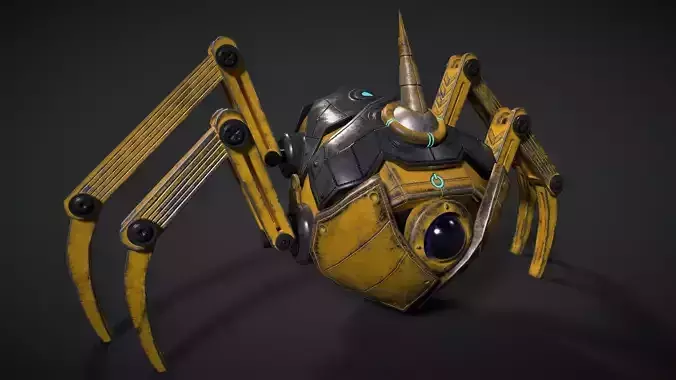 Sci Fi Robot Drone