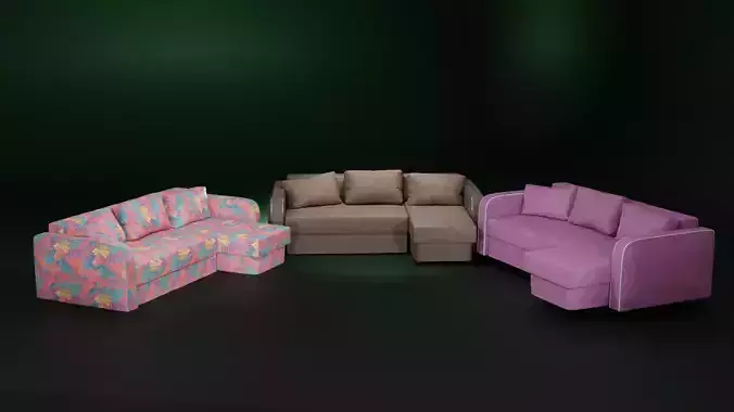 Sofa Roland 3D model