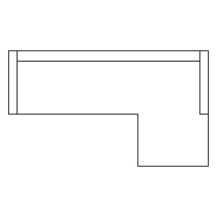 Cleon Wide Right Hand Facing Corner Sectional 3D model_1