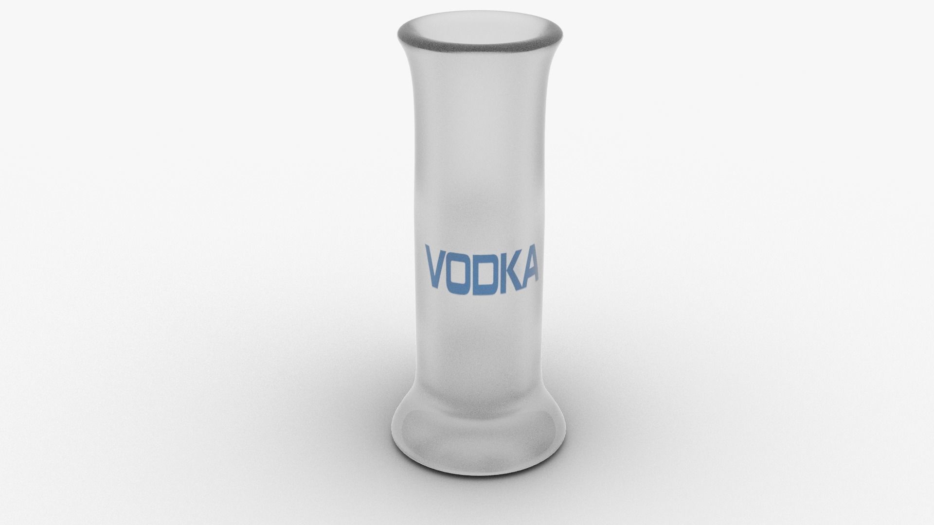 Glass for Vodka 3D model_5