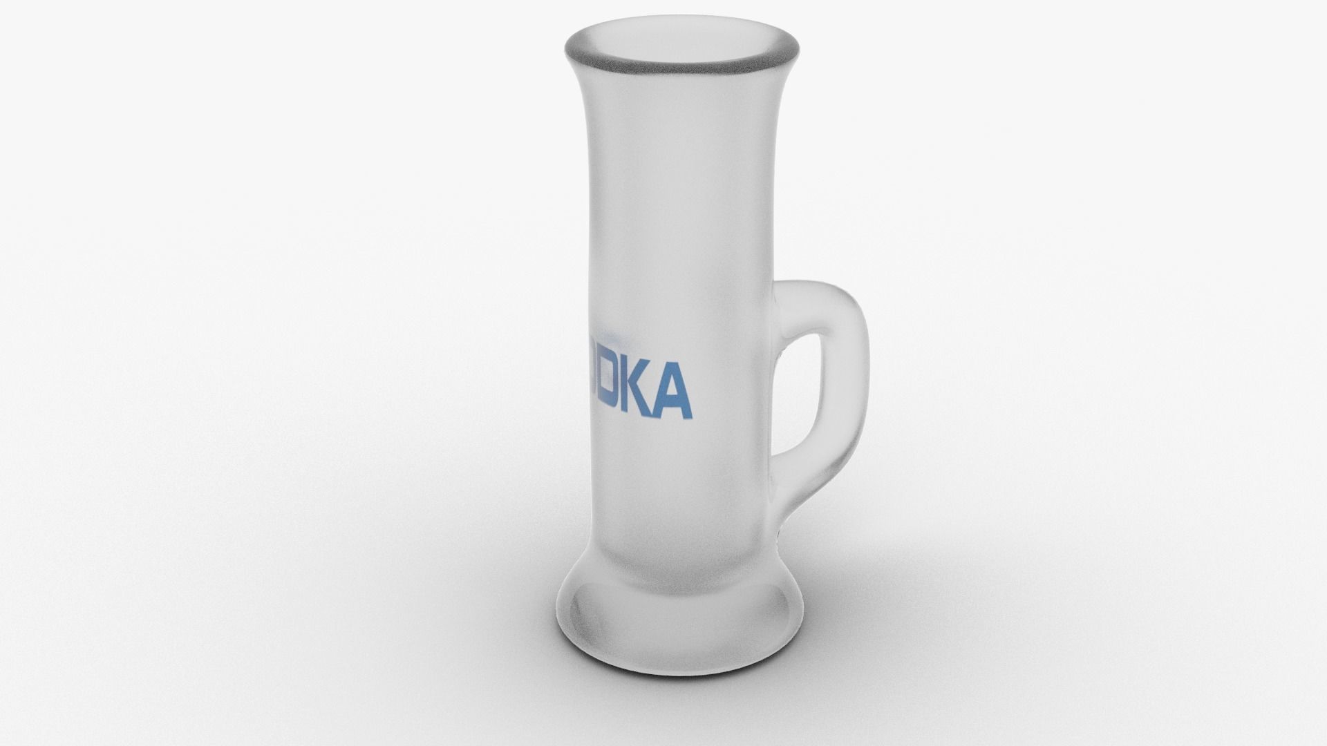 Glass for Vodka 3D model_4