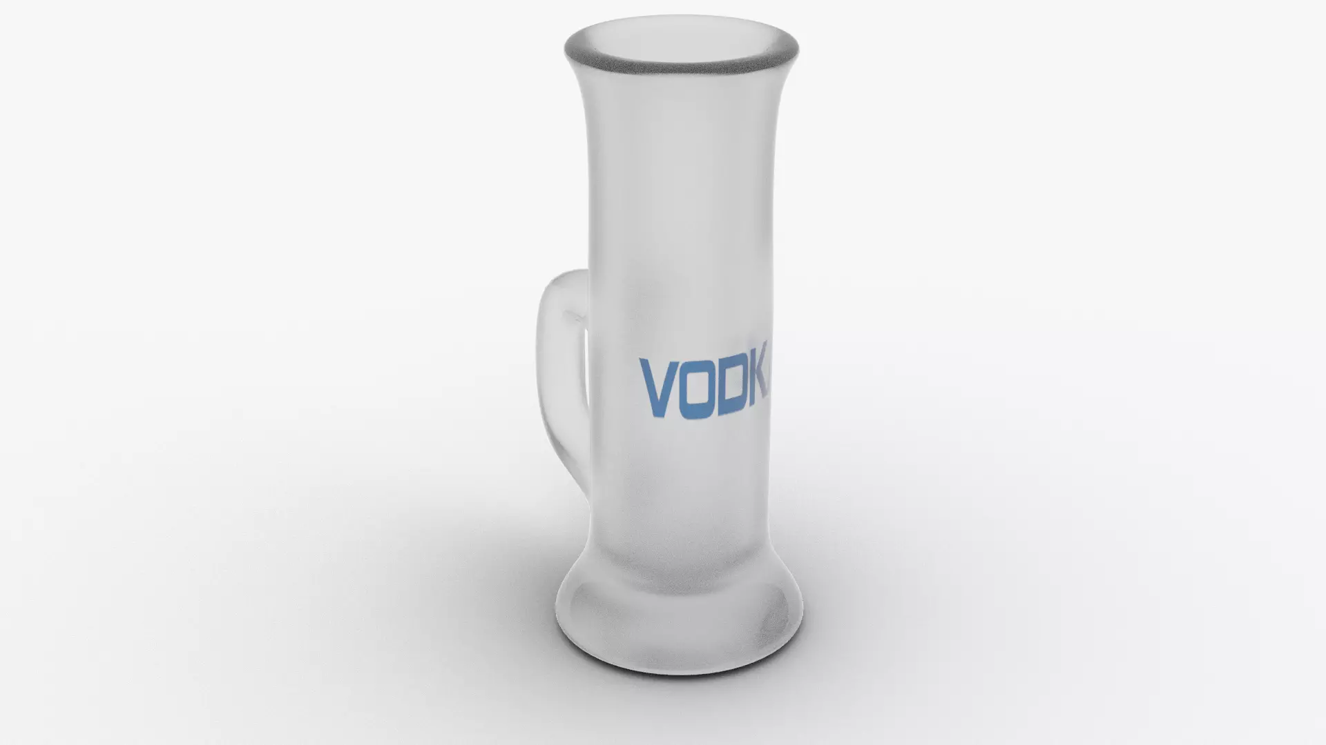 Glass for Vodka 3D model_0
