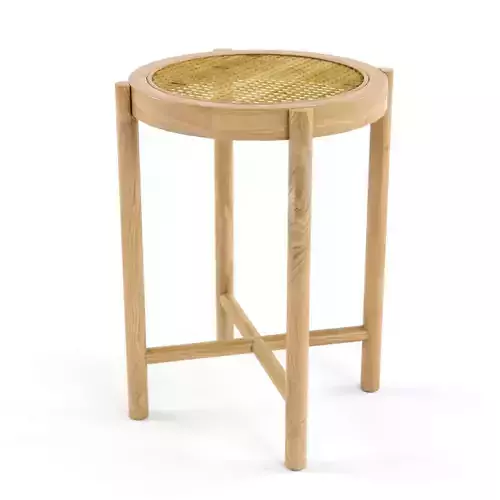 rattan wicker wooden chair