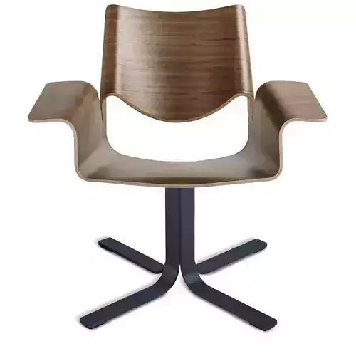 Buttercup Swivel Armchair 3D model