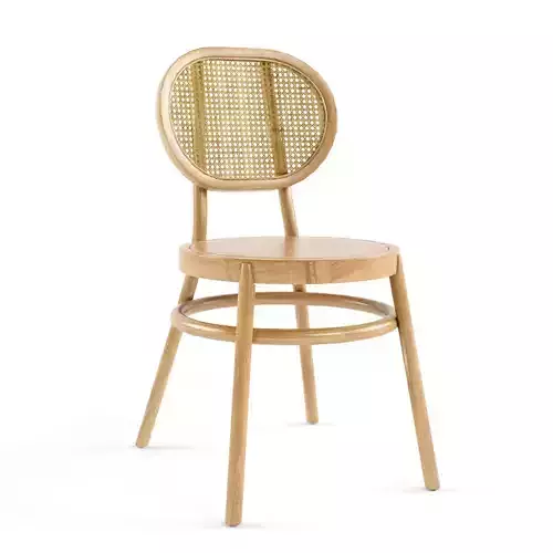 rattan wicker wooden chair